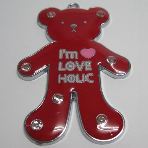 CH2金屬小熊KEY(紅)